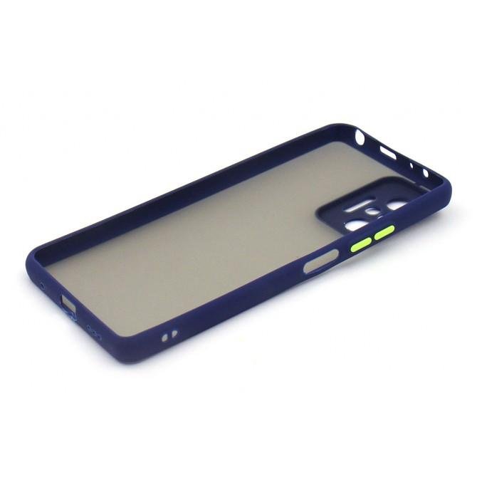 Чехол MATT CASE Xiaomi Redmi Note 10 Pro Темно синий-3