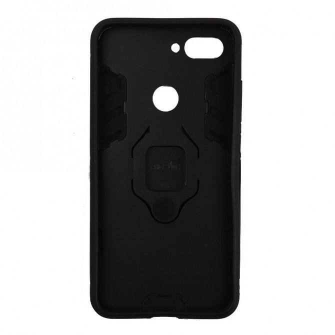 Чохол HONOR Hard Defence Series для Xiaomi Mi8 Lite Black (з тримачем)-2