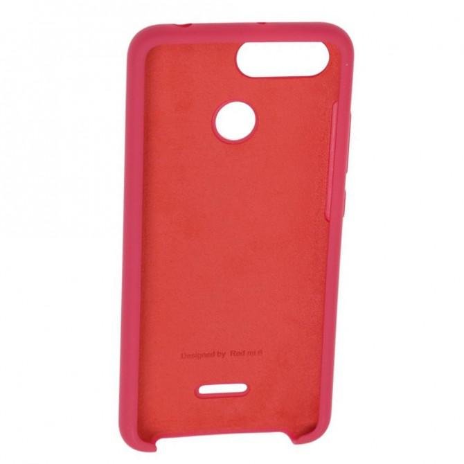 Чохол Soft Case для Xiaomi Redmi 6a Вишневий-3