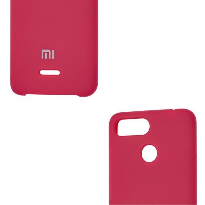 Чохол Soft Case для Xiaomi Redmi 6a Вишневий-4