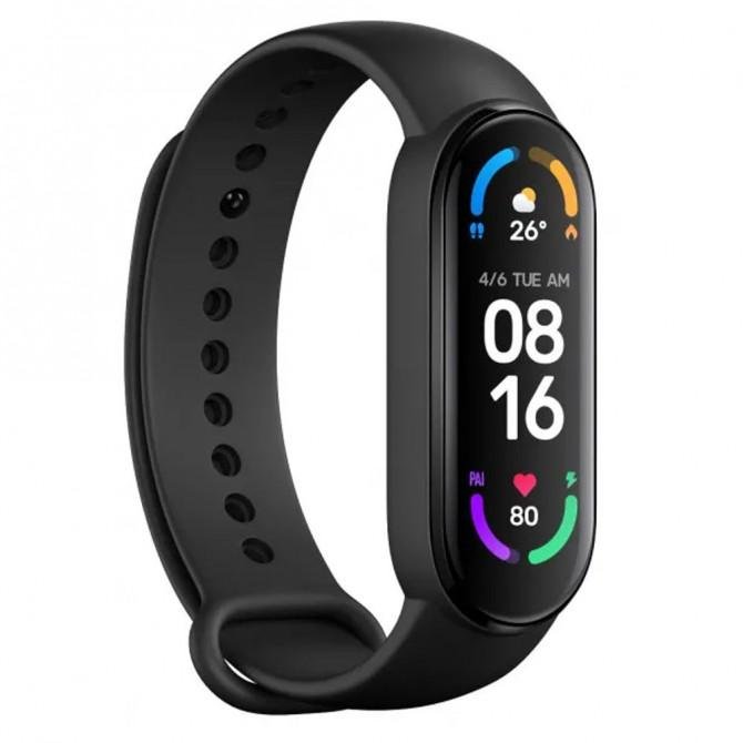 Фітнес браслет Xiaomi (OR) Mi Band 6 NFC Black-1