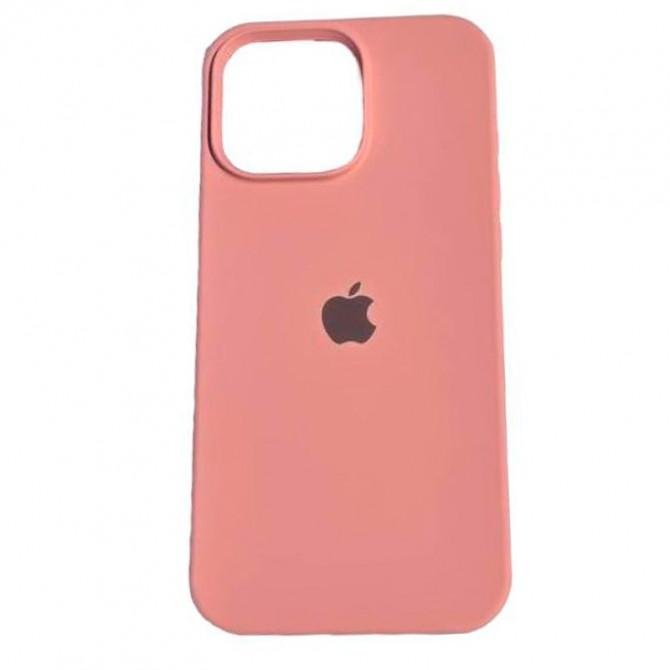 Силиконовый чехол для iPhone 16 Pro Pink FULL