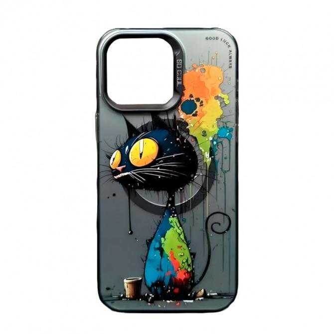Чехол So Cool Print for Apple iPhone 13 Pro Max Cat