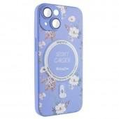 TPU+PC чехол Secret Garden with MagSafe для Apple iPhone 15 (6.1