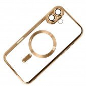 Силиконовый чехол SHINING with MagSafe для iPhone 16 Золотой Силиконовый чехол SHINING with MagSafe для iPhone 16 Золотой