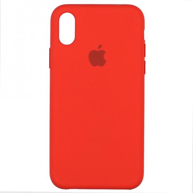 Чехол Soft Case для iPhone X Red-1