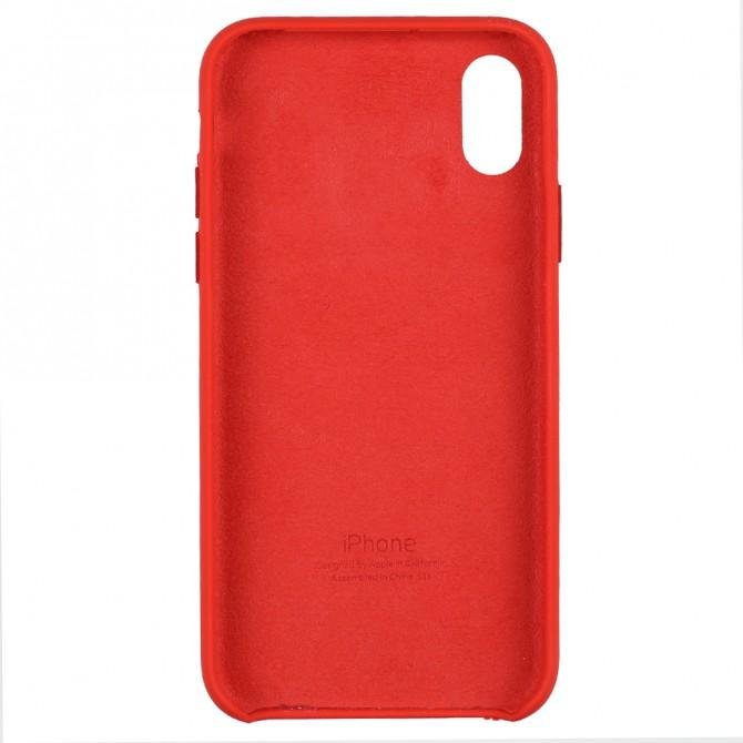 Чехол Soft Case для iPhone X Red-2