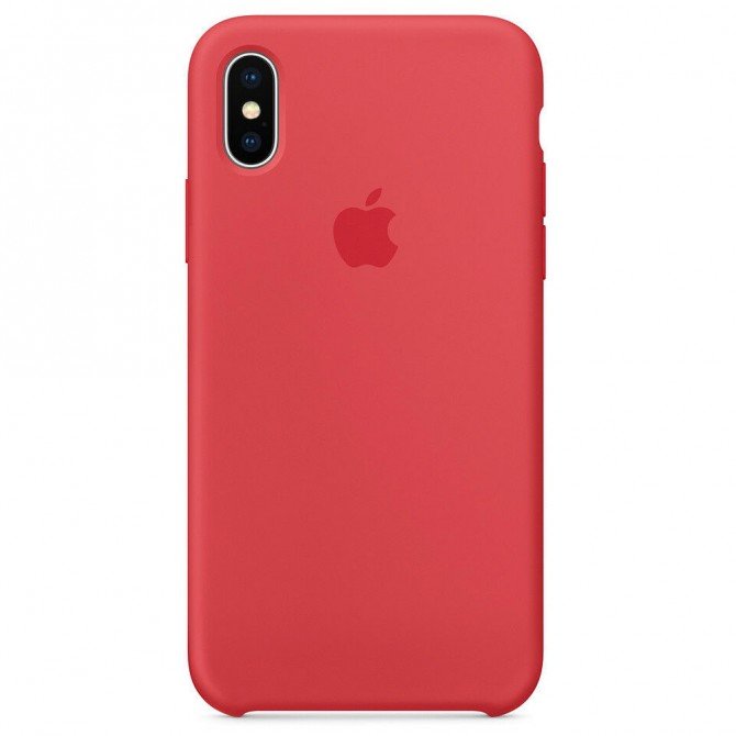 Original Soft Case iPhone X Red Raspberry-3