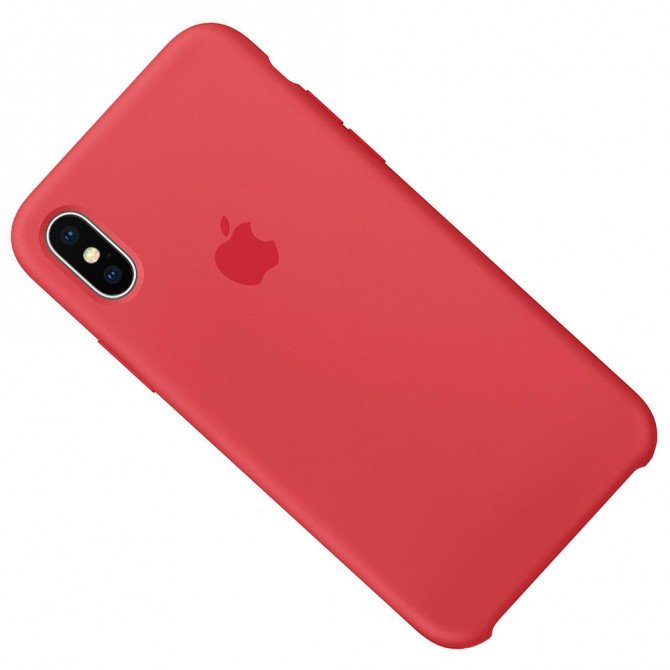 Original Soft Case iPhone X Red Raspberry-1