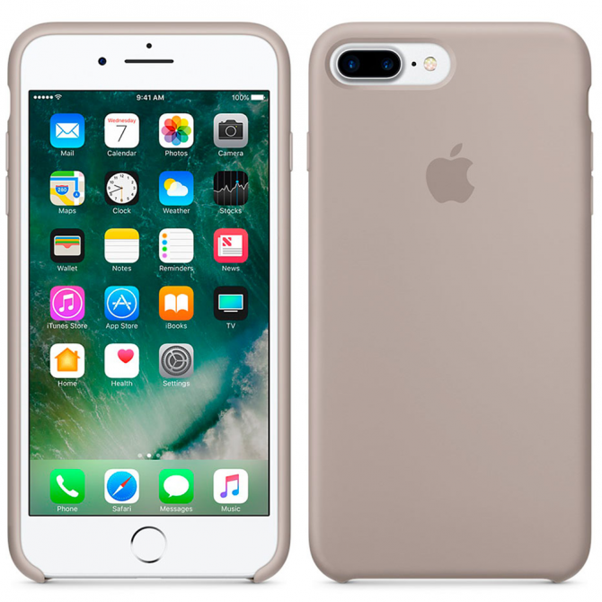 Чохол Soft Case для iPhone 7/8 Plus Галька