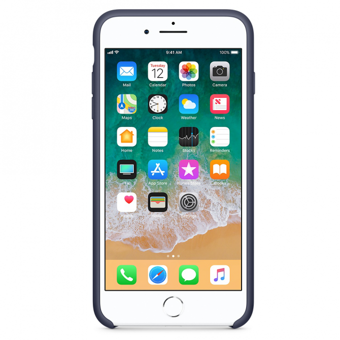 Чохол Soft Case для iPhone 7/8 Plus Полуночний синій-1