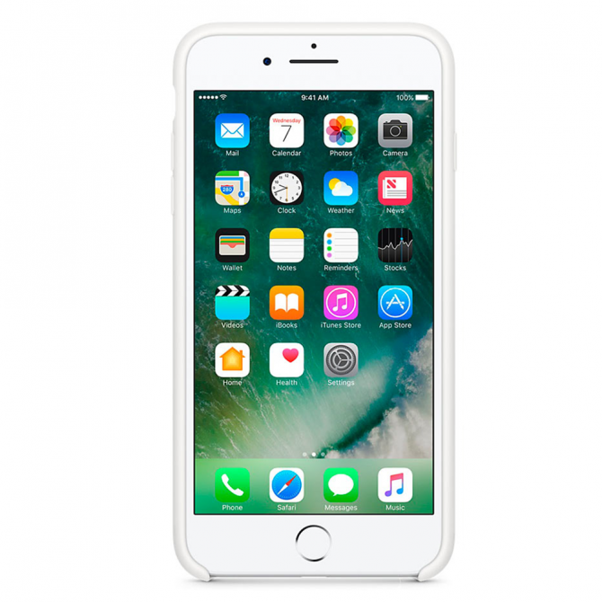 Чехол Soft Case для iPhone 7/8 Plus White-1