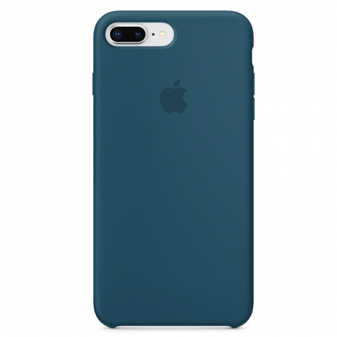 Чохол Soft Case для iPhone 7/8 Plus Космос блакитний-2