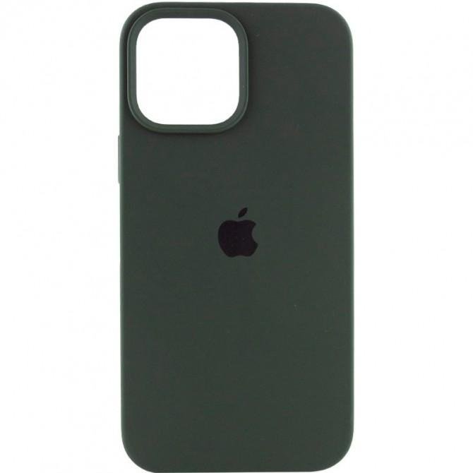 Оригінальний силіконовий чохол для iPhone 14 Pro Cyprus Green FULL
