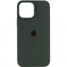 Оригинальный силиконовый чехол для iPhone 14 Pro Cyprus Green FULL
