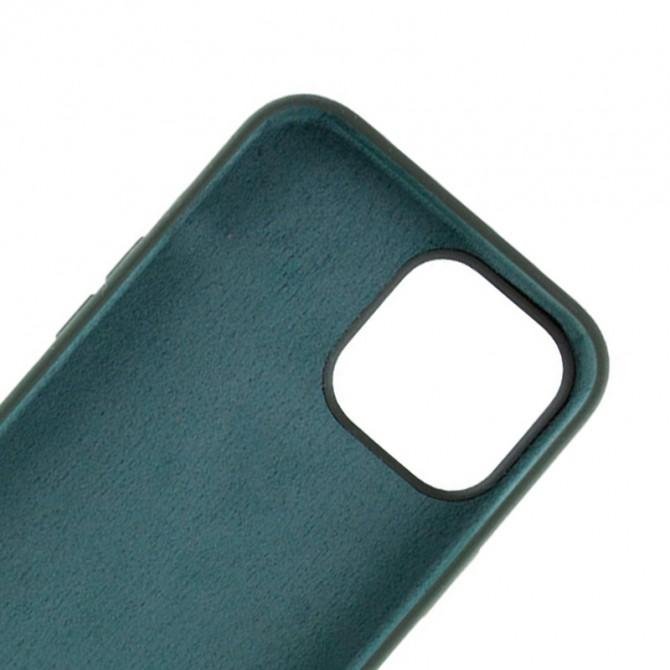 Оригінальний силіконовий чохол для iPhone 14 Pro Cyprus Green FULL-3
