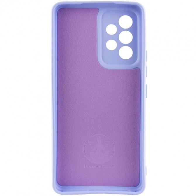 Чехол накладка Original Soft Case Samsung A235 Galaxy A23 Сиреневый FULL-1