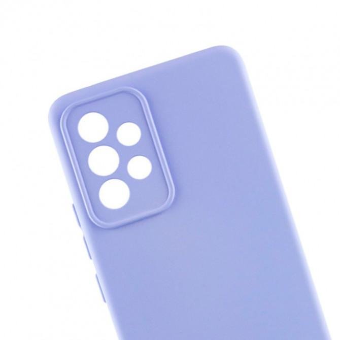Чехол накладка Original Soft Case Samsung A235 Galaxy A23 Сиреневый FULL-2