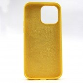 Оригінальний силіконовий чохол для iPhone 14 Pro Max Yellow FULL Оригінальний силіконовий чохол для iPhone 14 Pro Max Yellow FULL