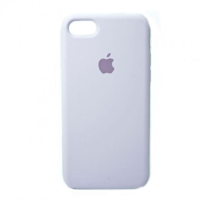 Оригинальный силиконовый чехол для iPhone 7/8 Пастельно Лавандовый