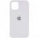 Оригинальный силиконовый чехол для iPhone 14 Plus White FULL
