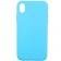 Чехол TPU case для iPhone X/Xs Ярко синий FULL