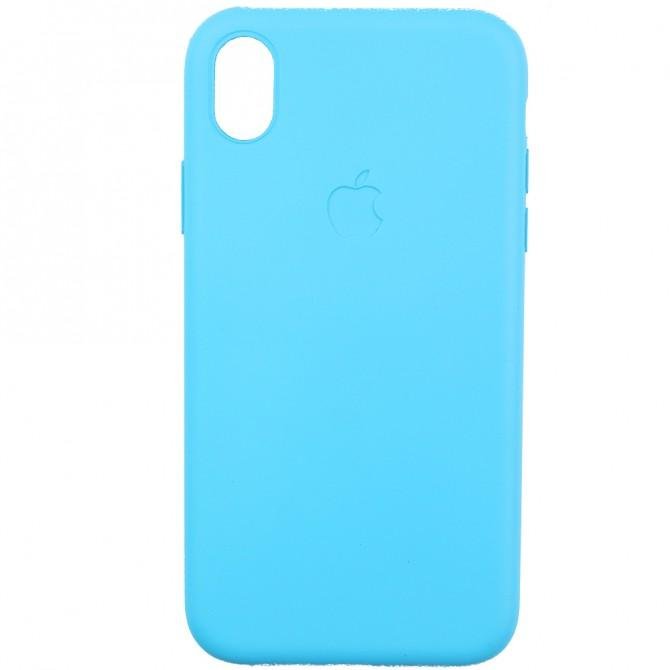 Чехол TPU case для iPhone Xr Ярко синий FULL-1