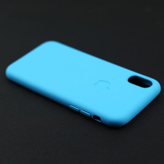 Чехол TPU case для iPhone Xr Ярко синий FULL-3
