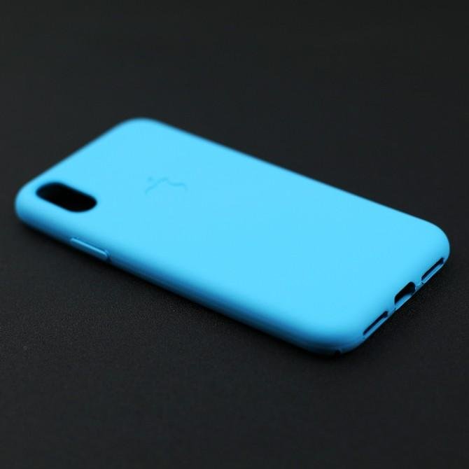 Чехол TPU case для iPhone Xr Ярко синий FULL-4