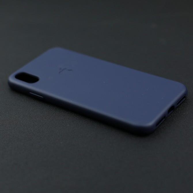 Чехол TPU case для iPhone Xs Max Синий FULL-3