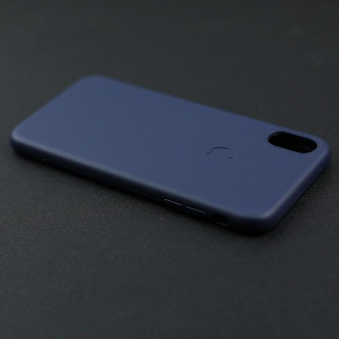 Чехол TPU case для iPhone Xs Max Синий FULL-4