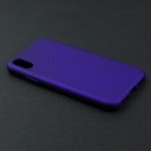 Чехол TPU case для iPhone Xs Max Темно фиолетовый FULL Чехол TPU case для iPhone Xs Max Темно фиолетовый FULL
