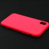 Чохол TPU case для iPhone Xs Max Яскраво малиновий FULL Чохол TPU case для iPhone Xs Max Яскраво малиновий FULL