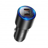 Автомобільний зарядний пристрій Hoco NZ3 PD40W + QC3.0 Black Автомобільний зарядний пристрій Hoco NZ3 PD40W + QC3.0 Black