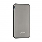 Повербанк Gelius Pro Ultra Thin Steel GP-PB10-210 10000mAh Silver  Повербанк Gelius Pro Ultra Thin Steel GP-PB10-210 10000mAh Silver