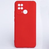 Чехол-накладка Original Soft Case Xiaomi Redmi 10C Красный FULL Чехол-накладка Original Soft Case Xiaomi Redmi 10C Красный FULL