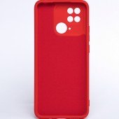 Чехол-накладка Original Soft Case Xiaomi Redmi 10C Красный FULL Чехол-накладка Original Soft Case Xiaomi Redmi 10C Красный FULL