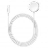 Бездротові зарядні пристрої Hoco CW59 for Samsung Watch/ iWatch (USB-C) White