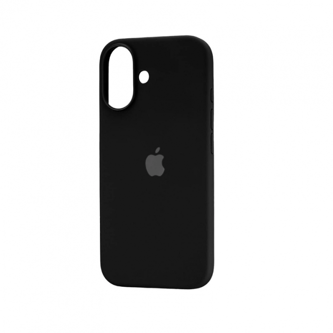 Силіконовий чохол для iPhone 16 Black FULL