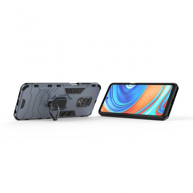HONOR Hard Defence Series Xiaomi Redmi Note 9 Pro/Note 9s Space Grey (with magnet)-2