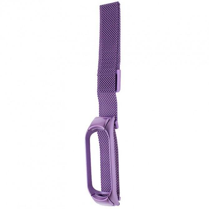 Ремешок для Xiaomi Band 5/6 milanese design Lilac