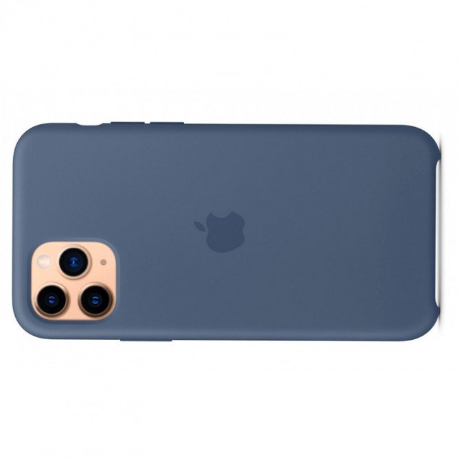 Чохол накладка Apple Silicone Case HC for iPhone 14 Alaskan Blue-2