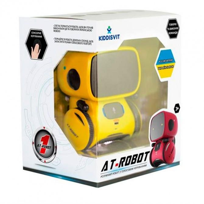 Інтерактивний робот з голосовим керуванням – AT-ROBOT Жовтий-1