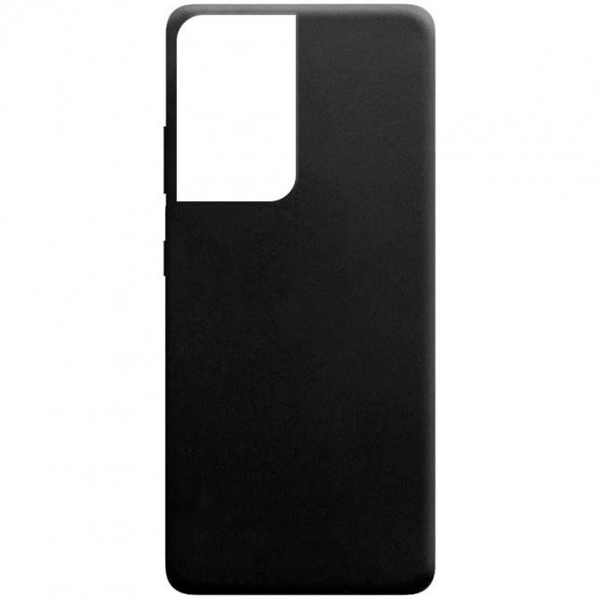 Чехол Original Soft Case Samsung G998B Galaxy S21 Ultra Черный FULL
