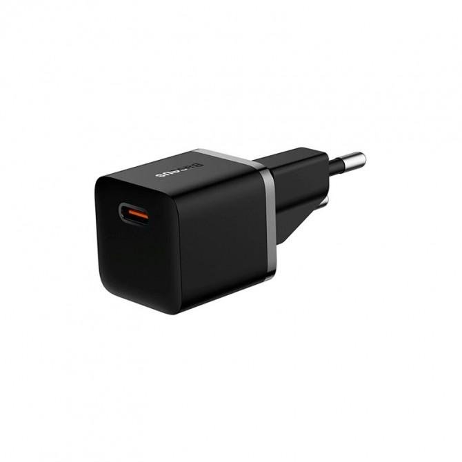 СЗУ 1Type-C Baseus GaN5 Fast Charger (mini) 1C 30W EU Black