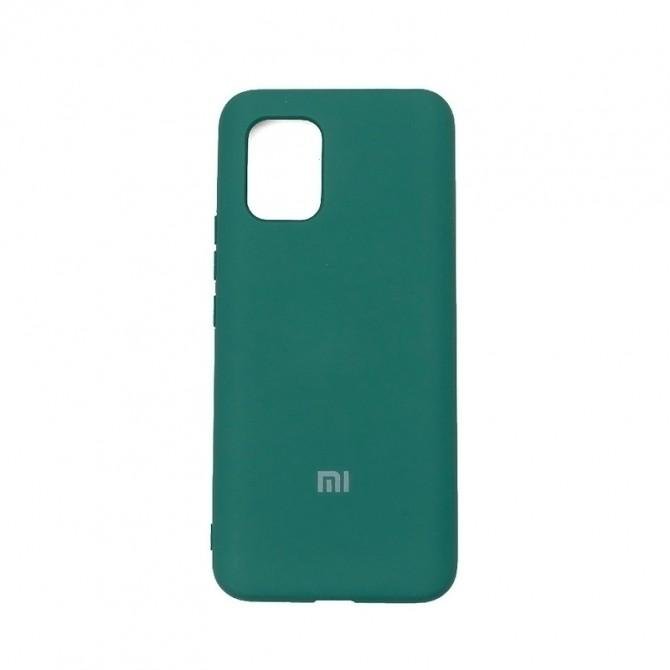 Чехол Original Soft Case Xiaomi Redmi Note 10 Темно-Зеленый FULL-2