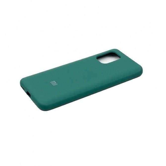 Чехол Original Soft Case Xiaomi Redmi Note 10 Темно-Зеленый FULL-3