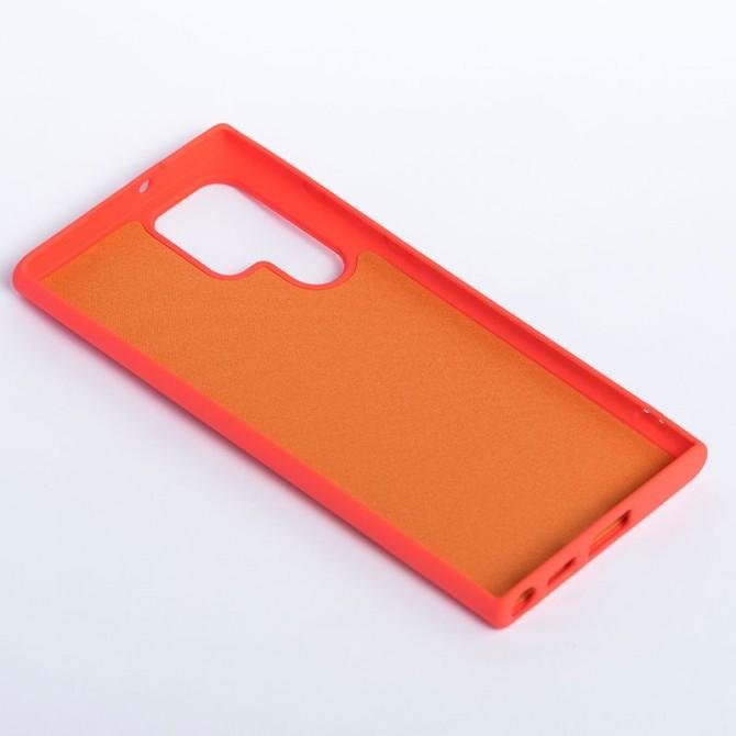 Чохол Original Soft Case Samsung S908 Galaxy S22 Ultra Рожевий FULL-2