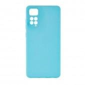 Силиконовый чехол Candy для Xiaomi Redmi Note 11/Note 11S Голубой