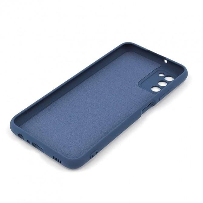Чохол Original Soft Case Samsung A037 Galaxy A03s Синій FULL-1